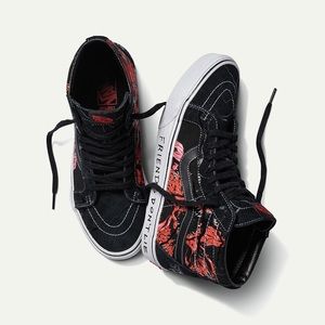 🔴⚫️ VANS x Stranger Things SK8-HI Reissue Sneakers